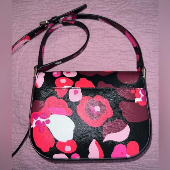 NWOT Kate Spade ♠️ New York Abstract Floral Handbag 👜🌺🌸✨💖 - Picture 3 of 9